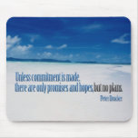 Commitment Motivational Mousepad