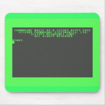 Commodore 128 Startup Screen Mouse Mats