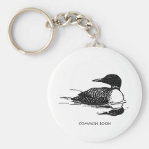 Common Loon Keychains