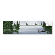 Common Loons Bumper Sticker