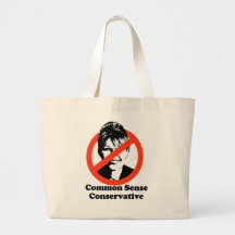 Common Sense Conservative Tote Bag