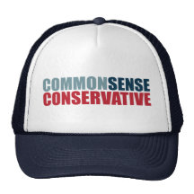 Common Sense Conservative Trucker Hat
