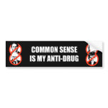 Common sense is my anti-drug bumper sticker