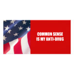 Common sense is my anti-drug photo cards