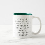 communication coffee mugs