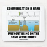 Communication Hard Without Being Same Wavelength Mouse Pads