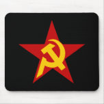 Communist DHKC Star Hammer & Sickle PC mousepads