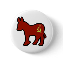 Communist Donkey Buttons