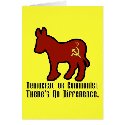 Communist Donkey Greeting Cards by AmericanElephant