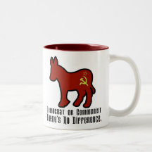 Communist Donkey Coffee Mugs
