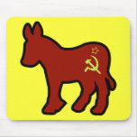 Communist Donkey mousepads