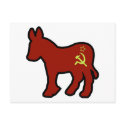 Communist Donkey postcards