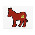 Communist Donkey postcards