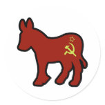 Communist Donkey stickers