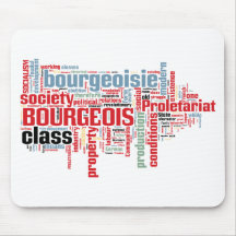 Communist Manifesto Word Cloud Mousemats