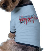 Communist Manifesto Word Cloud Pet Tshirt