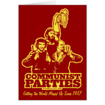 Communist Parties Card cards