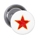 Communist Red Star Vintage Pinback Buttons