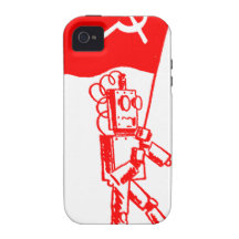 Communist Robot Vibe iPhone 4 Covers