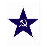 Communist Star Postcard