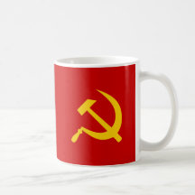 Communist USSR Russian Hammer and Sickle Mugs