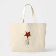 communisthand tote bag