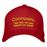 Communists:, They suck, but thier weapons are g... embroidered hats
