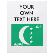 Comoros Flag Flyer