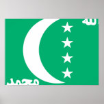 Comoros Flag posters