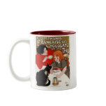 Compagnie Francaise des Chocolats, Steinlen mugs