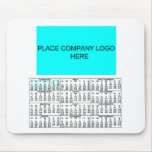 Company Logo Mouse Pad with Calendar