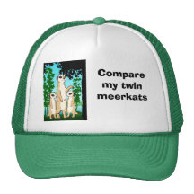 Compare my twin Meerkats Mesh Hats