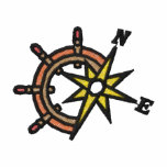 Compass and Ship's Wheel