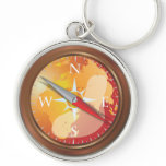 Compass keychains