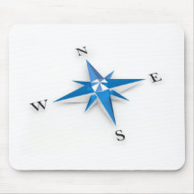 Compass Mouse Pad