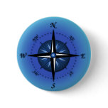 Compass Rose Button