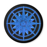Compass Rose Magnet