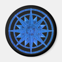 Compass Rose Magnet