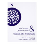 Compass Wedding Invitation