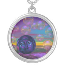 Compassion – Violet and Gold Awareness Personalised Necklace