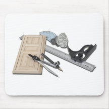 CompassRulerDoorKnobTools021411 Mousepads