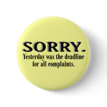 Complaints Deadline buttons