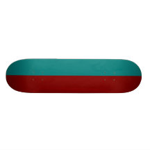 Complementary Two Colour Combination / Mix Skateboard Deck