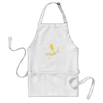 Completely yellow bending Bee Aprons