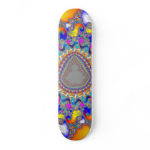 Complex Fractal Pattern: Skateboard