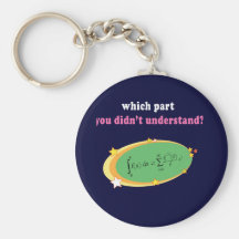 Complex Math Equation Keychain