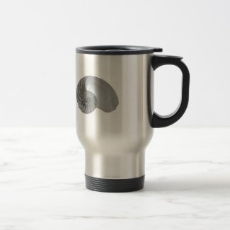 Complexity Simplicity Nautilus Shell Stainless Steel Travel Mug