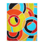 Composition #22 by Michael Moffa Stretched Canvas Print