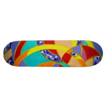 Composition #5 by Michael Moffa Skateboard