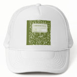 Composition Book/Student-Teacher hats